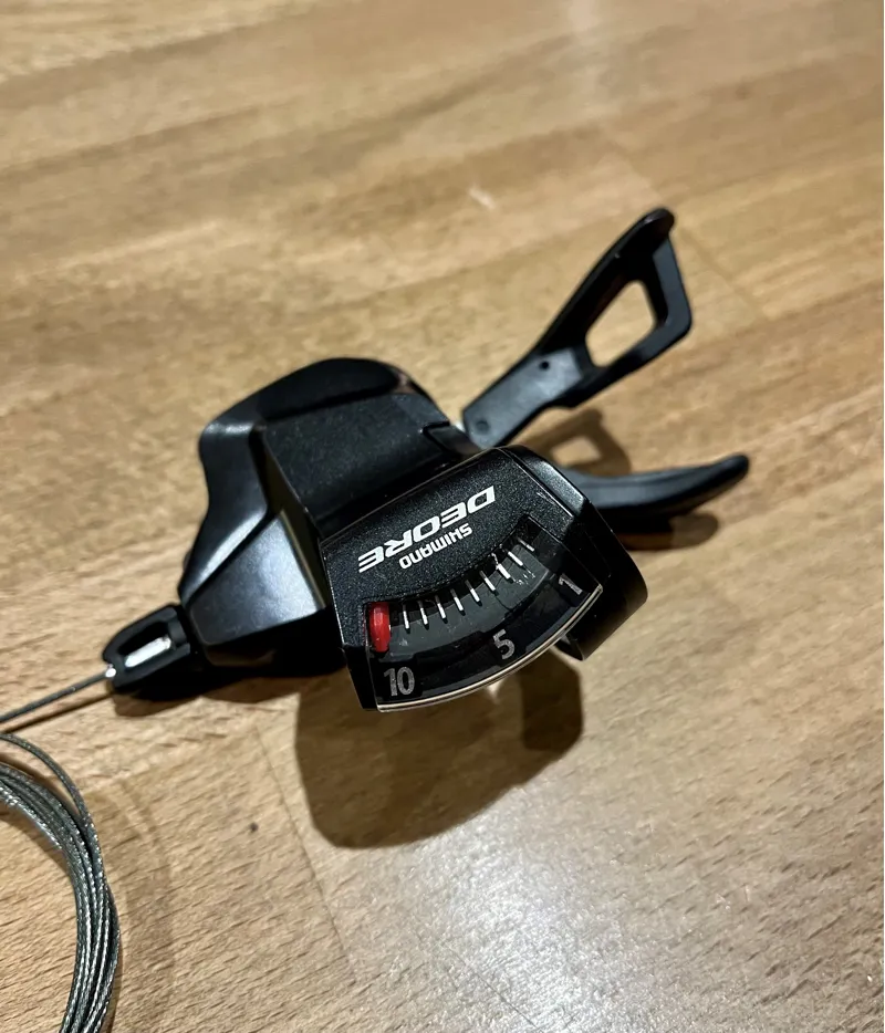 Shimano SL-T6000 Deore Trekking shift lever. band-on. 10-speed. right hand-2